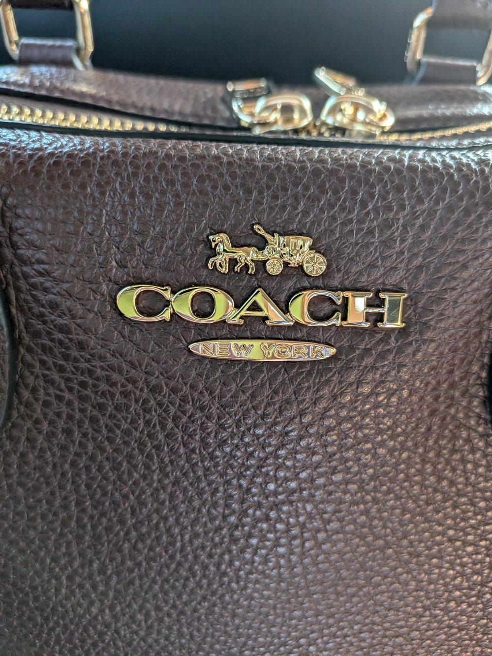 Coach Large Rowan In Maple (Slouchy Version) - Picture 4 of 11